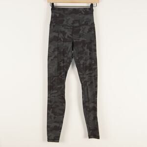 Lululemon Align Pant Full Length 28" Camo Green Womens Sz 4
